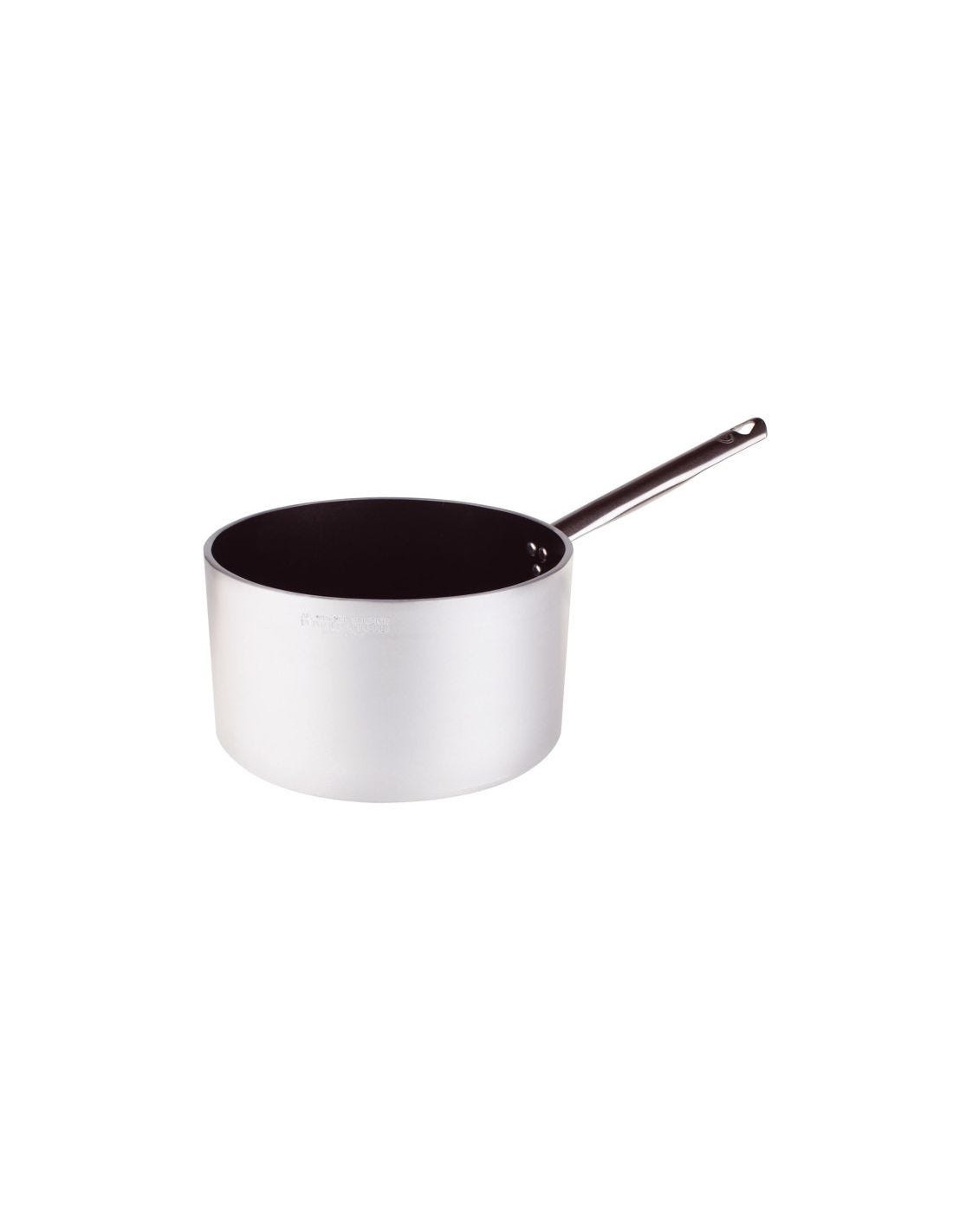 Cacerola de aluminio antiadherente de 5 mm con un asa, diámetro 28 cm