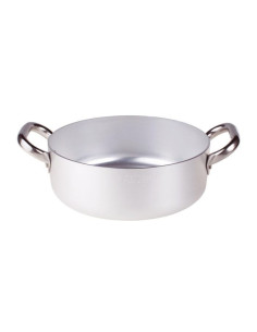 Cacerola baja de aluminio de 3mm con dos asas, diámetro 45cm