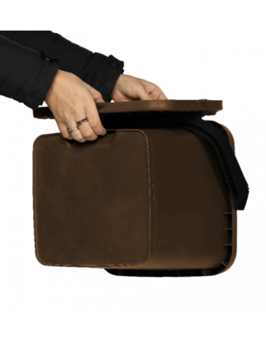 Probbax Cubo para residuos biológicos de 20L