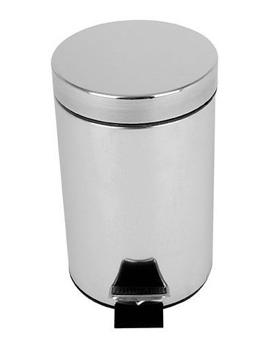 Probbax Cubo de basura con pedal de 3 l