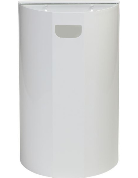 Probbax Papelera de pared - media caña - 40L