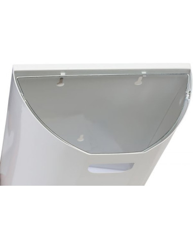 Probbax Papelera de pared - media caña - 40L