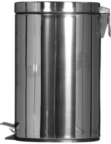 Probbax Cubo de basura con pedal de 20L