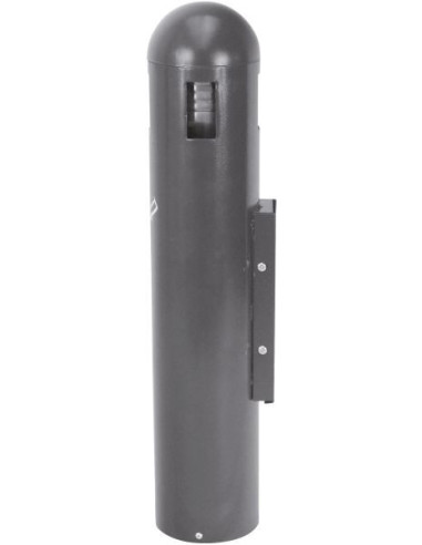 Probbax Cenicero de pared tipo cúpula de 1,8 l