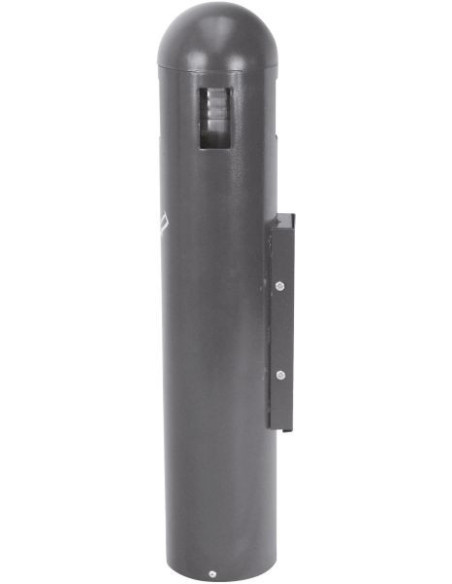 Probbax Cenicero de pared tipo cúpula de 1,8 l