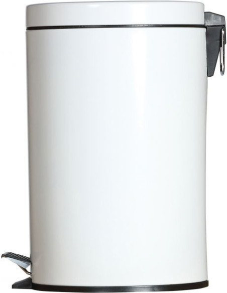 Probbax Cubo de basura con pedal de 12 l