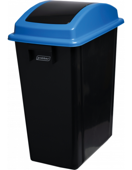 Probbax Contenedor con tapa abatible de 40L