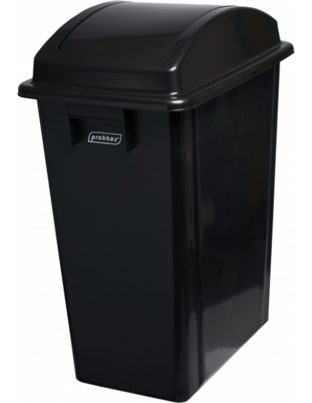 Probbax Contenedor con tapa abatible de 40L