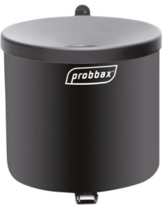 Probbax Cenicero de pared redondo de 1,5 l
