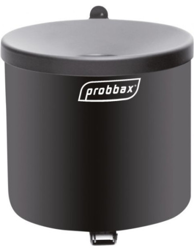 Probbax Cenicero de pared redondo de 1,5 l