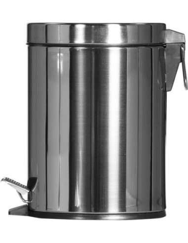 Probbax Cubo de basura con pedal de 5L