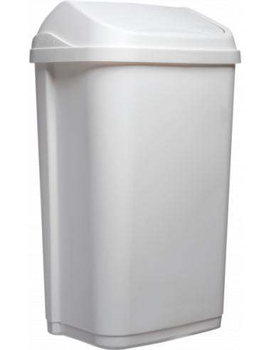 Probbax Contenedor de tapa abatible de 50 l
