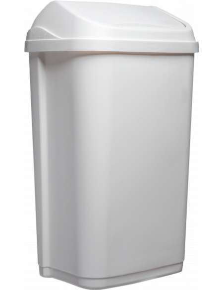 Probbax Contenedor de tapa abatible de 50 l