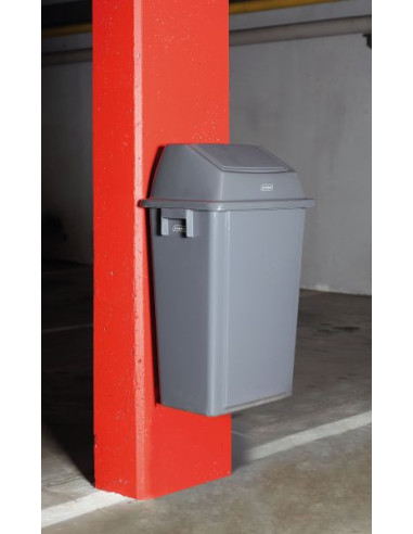 Probbax Papelera de pared 60L