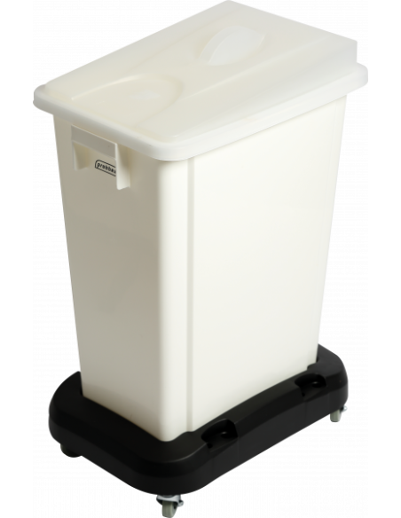 Probbax Contenedor de ingredientes de 60L con plataforma rodante