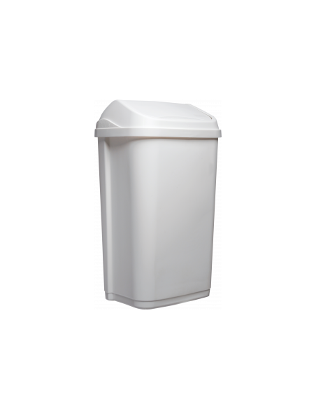 Probbax Contenedor de tapa abatible de 25 l