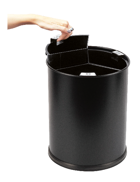 Probbax Cesta de separación de residuos 13L - 3 compartimentos