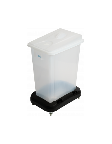 Probbax Contenedor de ingredientes de 80L con plataforma rodante