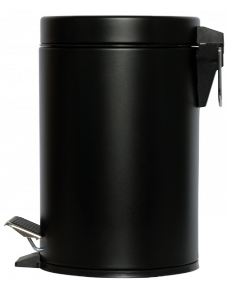 Probbax Cubo de basura con pedal de 3 l