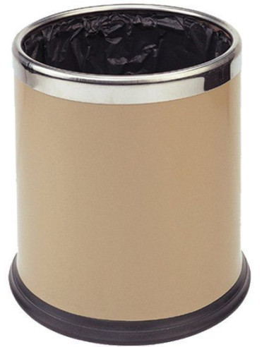 Probbax Papelera de doble pared 10L