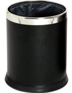 Probbax Papelera de doble pared 10L