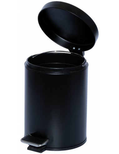 Probbax Cubo de basura con pedal de 5L