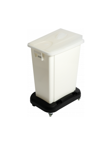 Probbax Contenedor de ingredientes de 80L con plataforma rodante