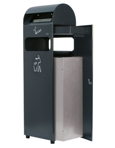 Probbax Contenedor de 29L / 3L con cenicero