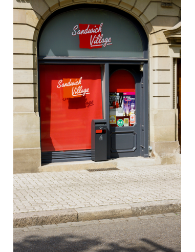 Probbax Contenedor de 29L / 3L con cenicero