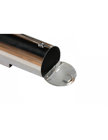 Probbax Cenicero de pared tipo cúpula de 1,8 l