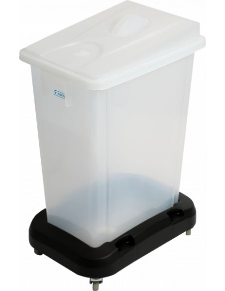 Probbax Contenedor de ingredientes de 60L con plataforma rodante