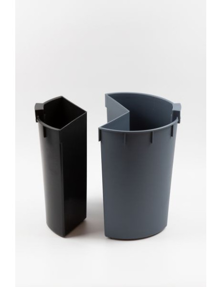 Probbax Cesta de separación de residuos 13L - 2 compartimentos