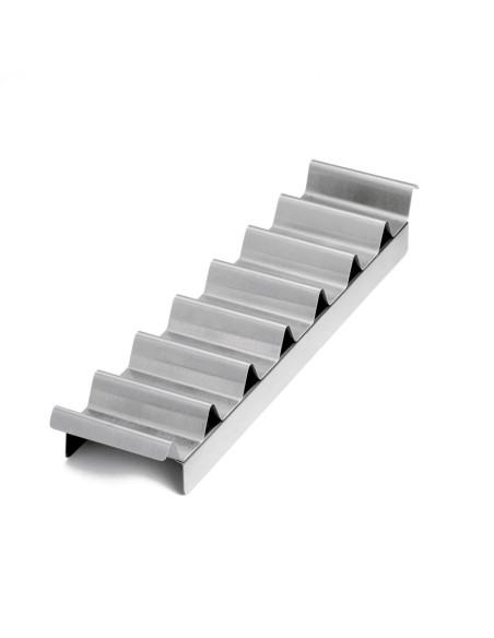 Tablecraft Bandeja de preparación 7 perritos - 46,5 x 11 x 4 cm