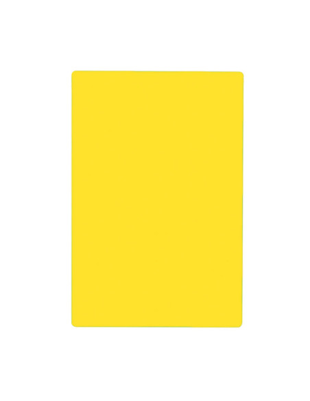 Tablecraft Tabla de cortar - de 1,5 cm espesor - 45,5 x 61 cm Amarillo