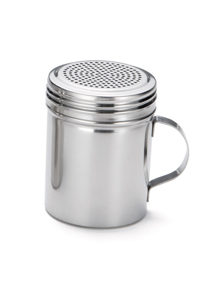 Tablecraft Espolvoreador con asa - 295 ml Acero inoxidable